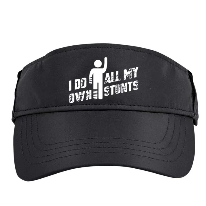 I Do All My Own Stunts Adult Drive Performance Visor