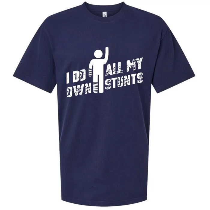 I Do All My Own Stunts Sueded Cloud Jersey T-Shirt