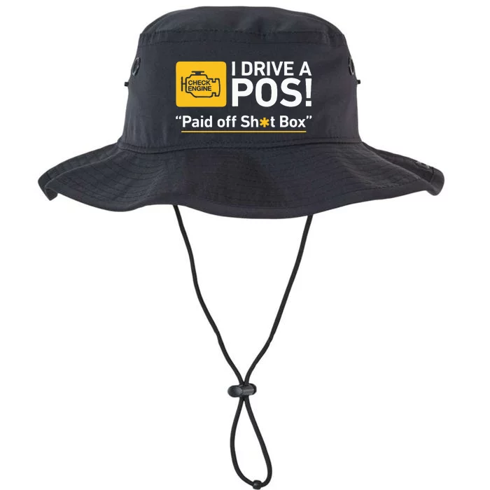 I Drive A Pos Paid Off Sh*T Box Legacy Cool Fit Booney Bucket Hat