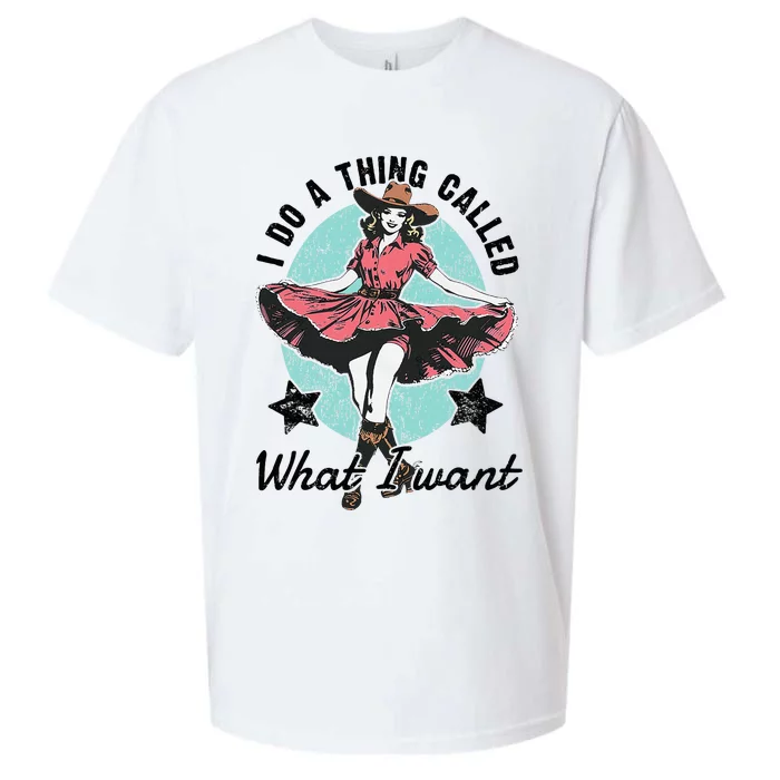 I Do A Thing Called What I Want Sueded Cloud Jersey T-Shirt