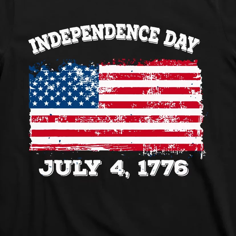 Independence Day American Flag Patriotic 1776 We The People T-Shirt