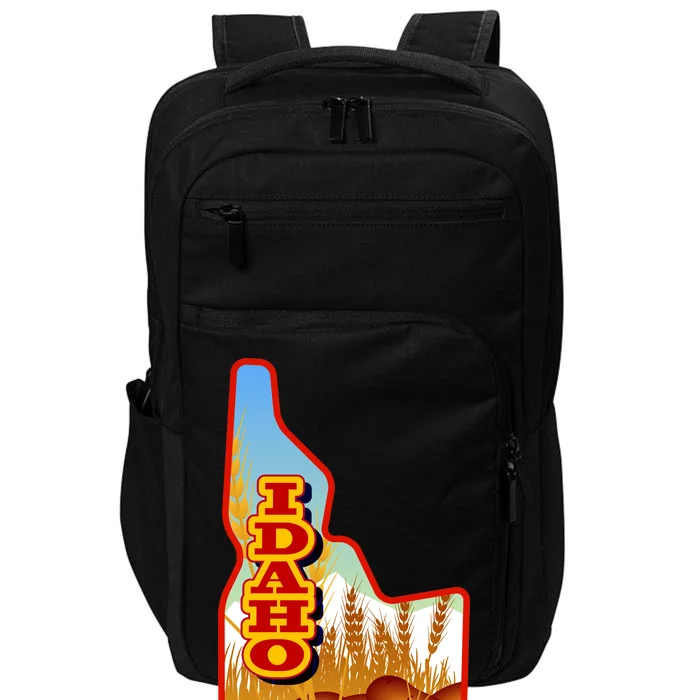 Idaho Potatoes State Outline Impact Tech Backpack