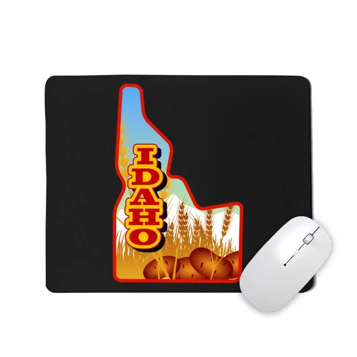 Idaho Potatoes State Outline Mousepad