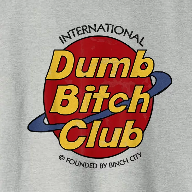 International Dumb Bitch Club Women's Crop Top Tee