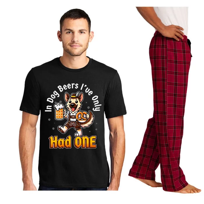 In Dog Beers IVe Only Had One Oktoberfest Drinking Pajama Set