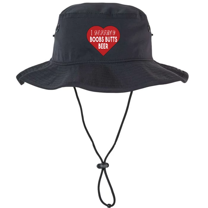 I Destroy Boobs Butts Beer Legacy Cool Fit Booney Bucket Hat