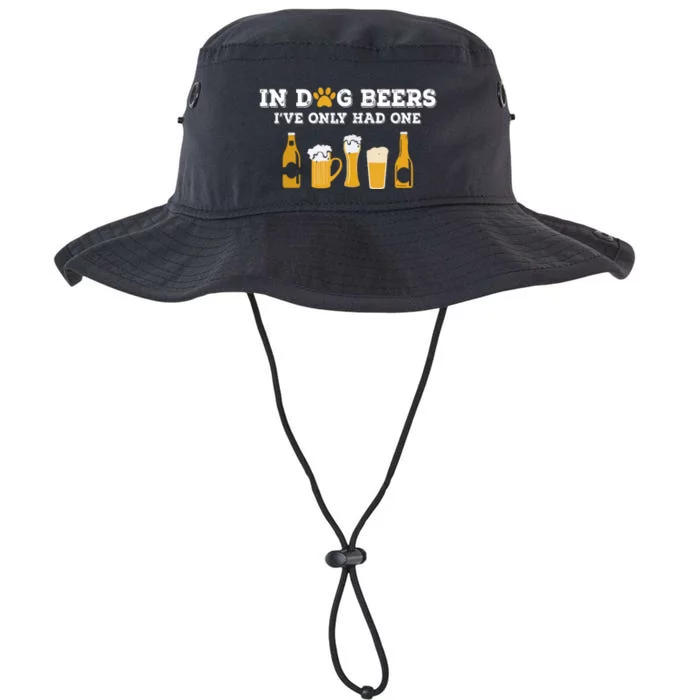 In Dog Beers I've Only Had One Funny ETOH Legacy Cool Fit Booney Bucket Hat