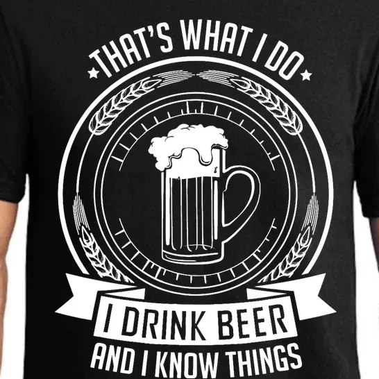 I Drink Beer And I Know Things, Ale, Lager Party Pajama Set