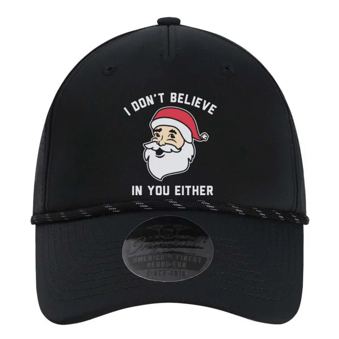 I Don't Believe In You Either Santa Claus Performance The Dyno Cap