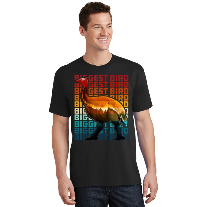 I'm Da Biggest Bird Meme For Bird Funny Retro Vintage Sunset T-Shirt