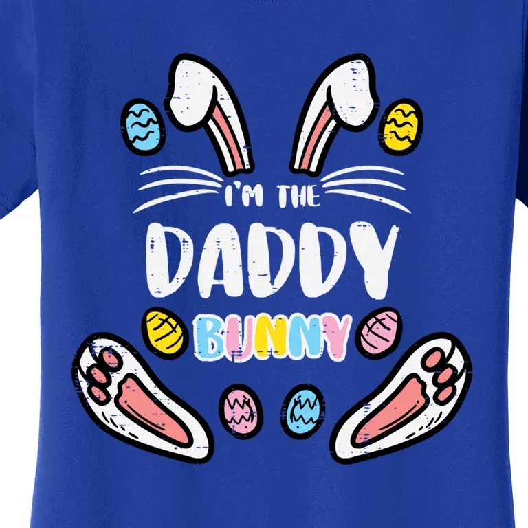 Im Daddy Bunny Rabbit Easter Family Matching Dad Papa Gift Women's T-Shirt