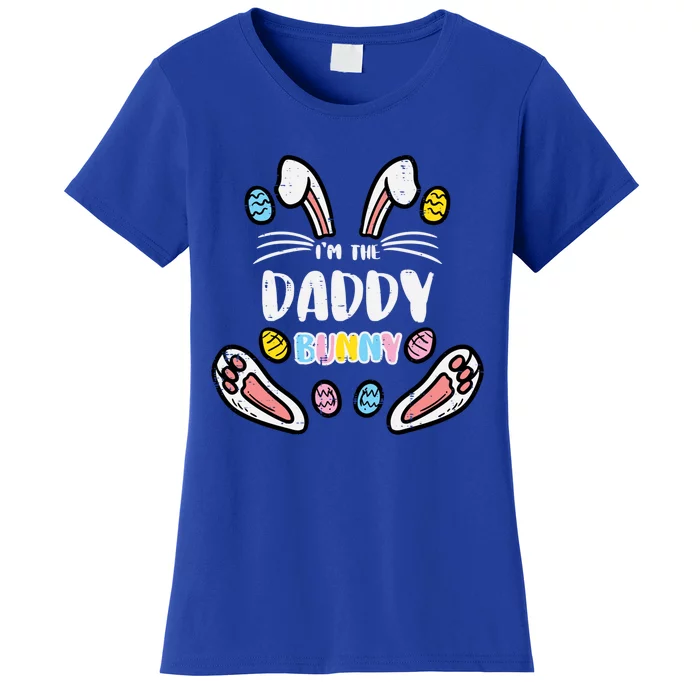 Im Daddy Bunny Rabbit Easter Family Matching Dad Papa Gift Women's T-Shirt