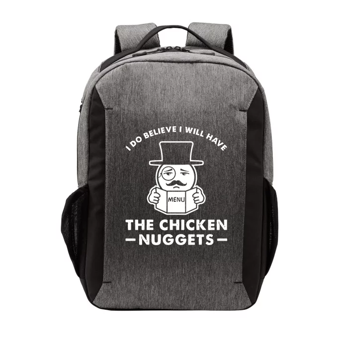 I Do Believe I Will Have The Chicken Nugget Vector Backpack