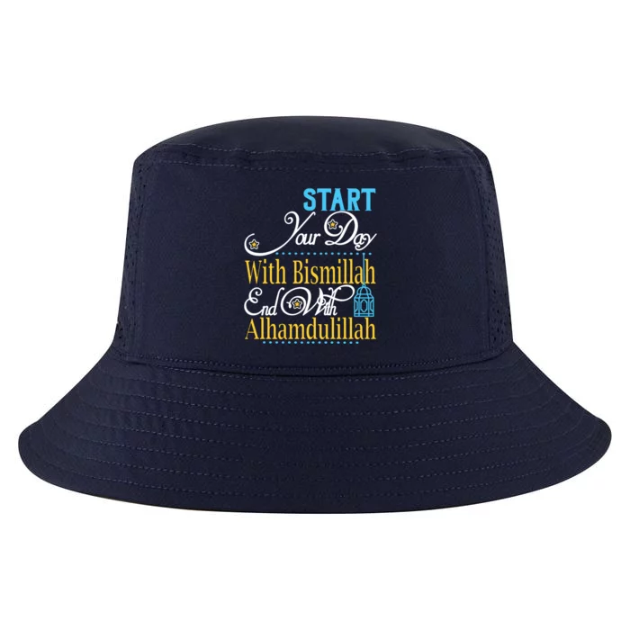 Islamic Dawah Bismillah Alhamdulillah Arabic Teacher Muslim Gift Cool Comfort Performance Bucket Hat