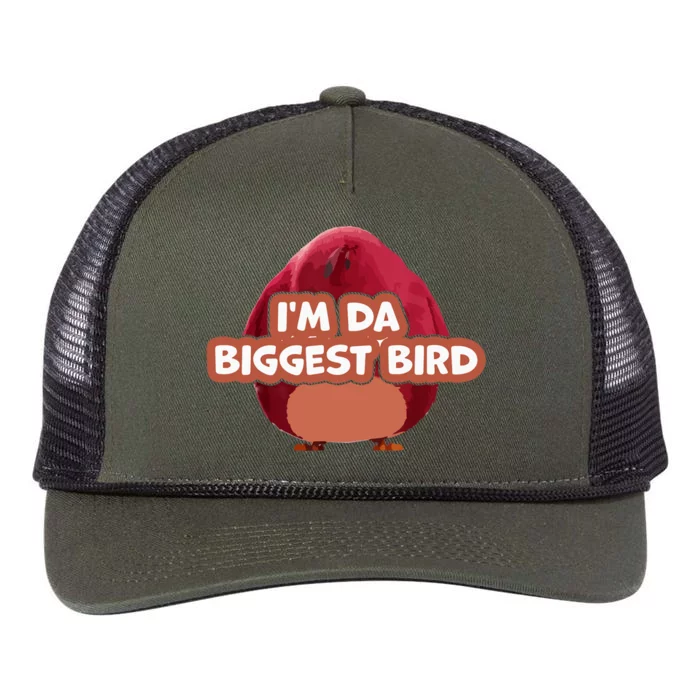 I'm Da Biggest Bird , I'm The Biggest Bird Meme Retro Rope Trucker Hat Cap