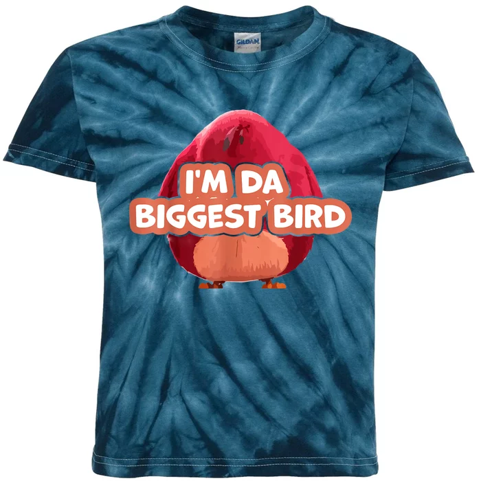 I'm Da Biggest Bird , I'm The Biggest Bird Meme Kids Tie-Dye T-Shirt