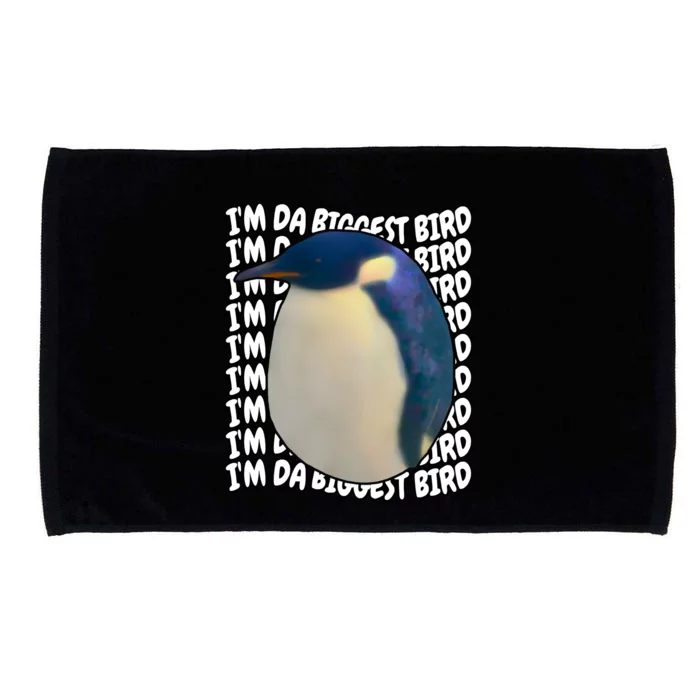 I'm Da Biggest Bird Meme For Bird Lovers Meme Enthusiasts Microfiber Hand Towel