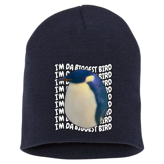 I'm Da Biggest Bird Meme For Bird Lovers Meme Enthusiasts Short Acrylic Beanie