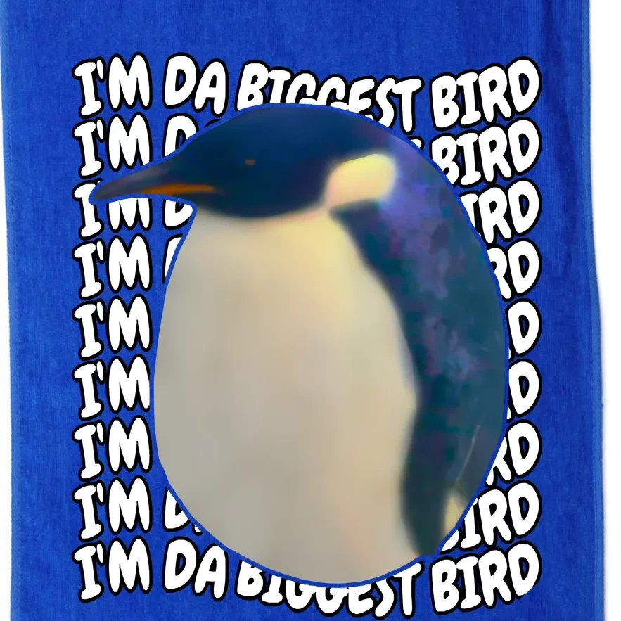 I'm Da Biggest Bird Meme For Bird Lovers Meme Enthusiasts Platinum Collection Golf Towel