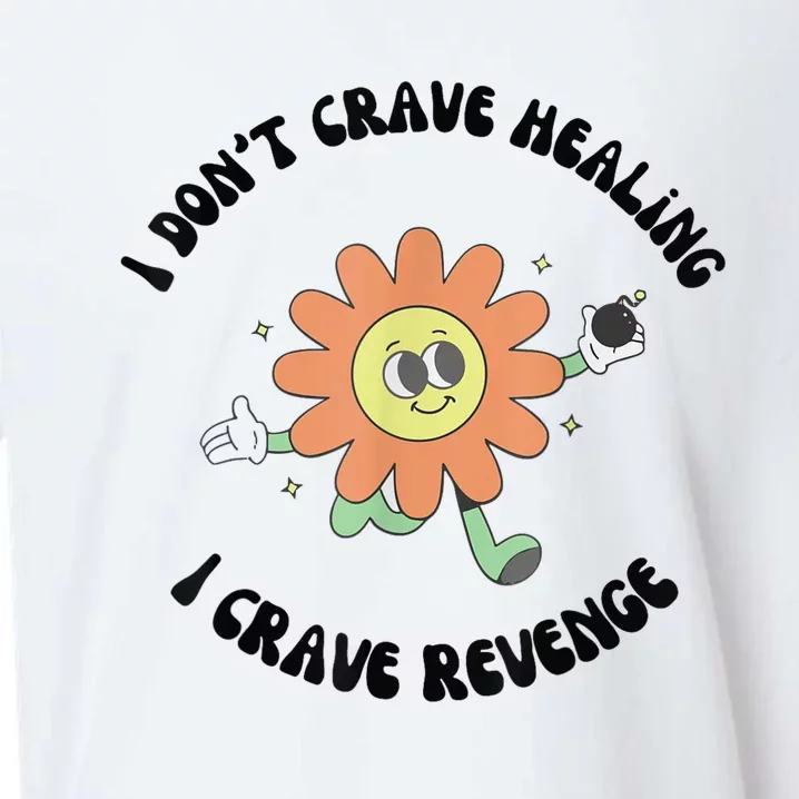 I Don’T Crave Healing I Crave Revenge Sueded Cloud Jersey T-Shirt