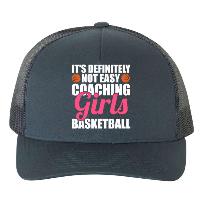 It's Definitely Coaching Basketball Asisstant Great Gift Yupoong Adult 5-Panel Trucker Hat