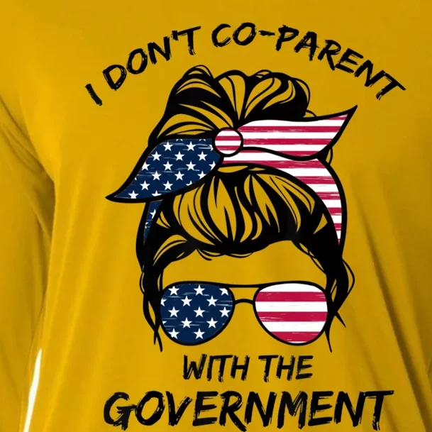 I Don’t Cogiftparent With The Governt For Dad Mom Gift Cooling Performance Long Sleeve Crew