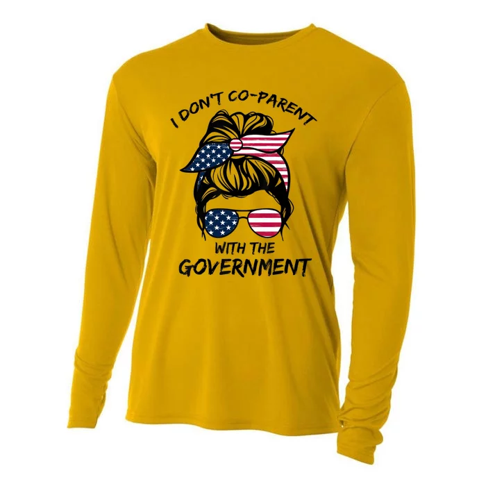 I Don’t Cogiftparent With The Governt For Dad Mom Gift Cooling Performance Long Sleeve Crew