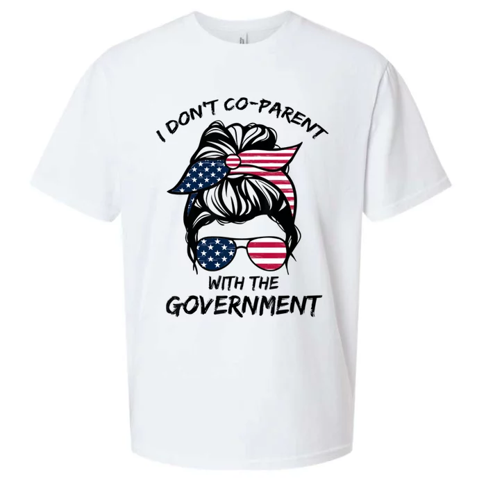 I Don’t Cogiftparent With The Governt For Dad Mom Gift Sueded Cloud Jersey T-Shirt