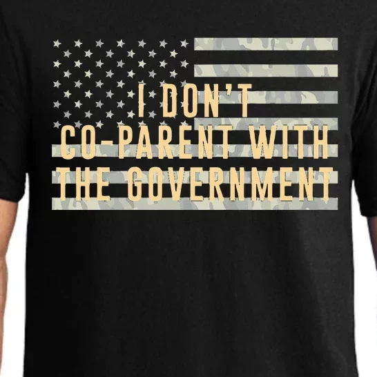 I Don’t Coparent With The Government American Flag Pajama Set