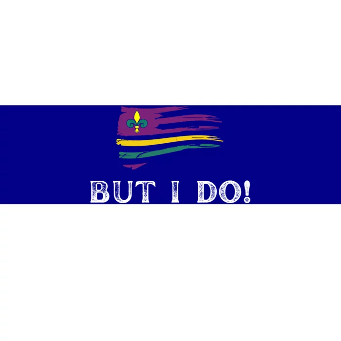 I Don't Do Matching Gift But I Do Funny Couples Mardi Gras Gift Bumper Sticker