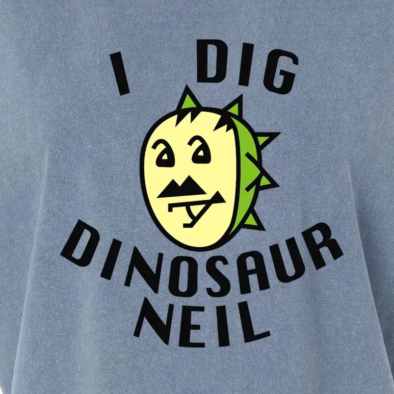 I Dig Dinosaur Neil Garment-Dyed Women's Muscle Tee