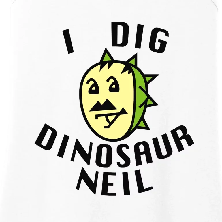 I Dig Dinosaur Neil Ladies Essential Tank