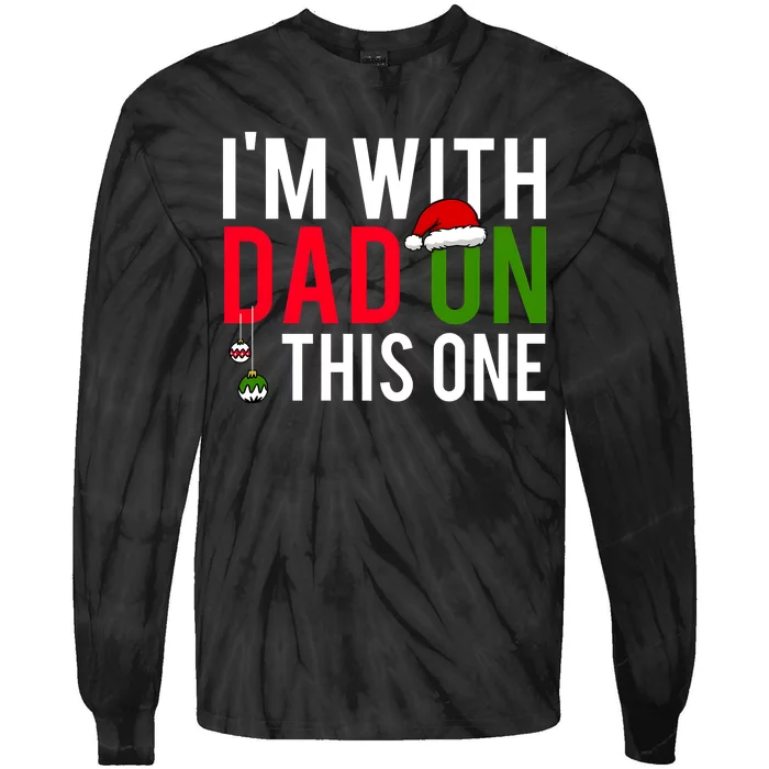 I Dont Do Matching Christmas Matching Group Team Tie-Dye Long Sleeve Shirt