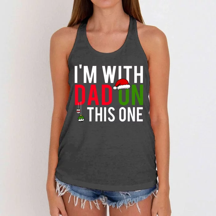 I Dont Do Matching Christmas Matching Group Team Women's Knotted Racerback Tank