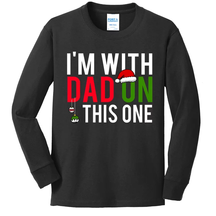 I Dont Do Matching Christmas Matching Group Team Kids Long Sleeve Shirt