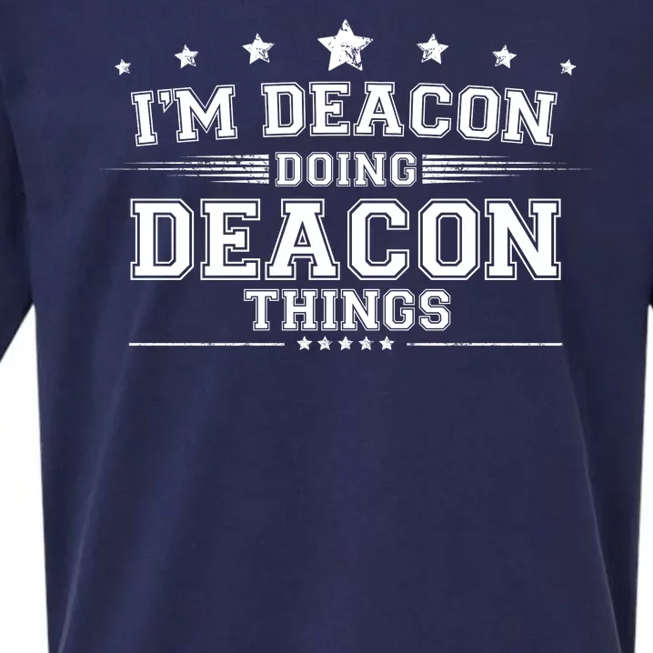 Im Deacon Doing Deacon Things Sueded Cloud Jersey T-Shirt