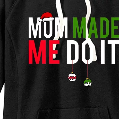 I DonT Do Matching Christmas Women's Fleece Hoodie