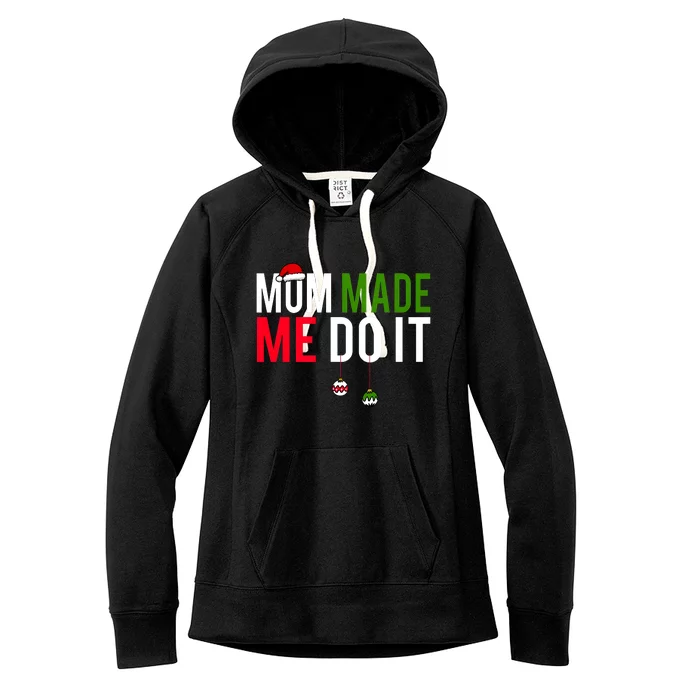 I DonT Do Matching Christmas Women's Fleece Hoodie