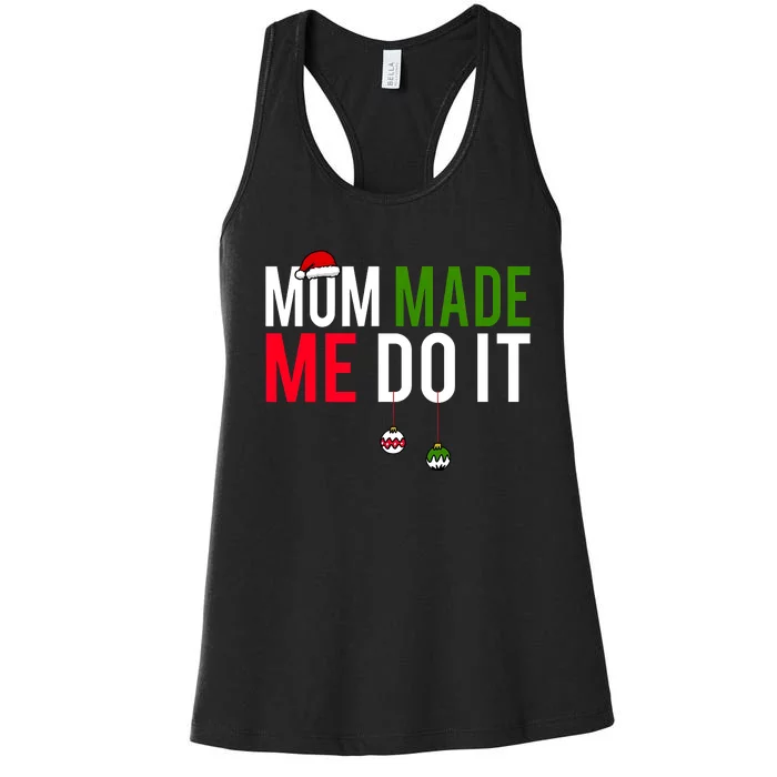 I DonT Do Matching Christmas Women's Racerback Tank