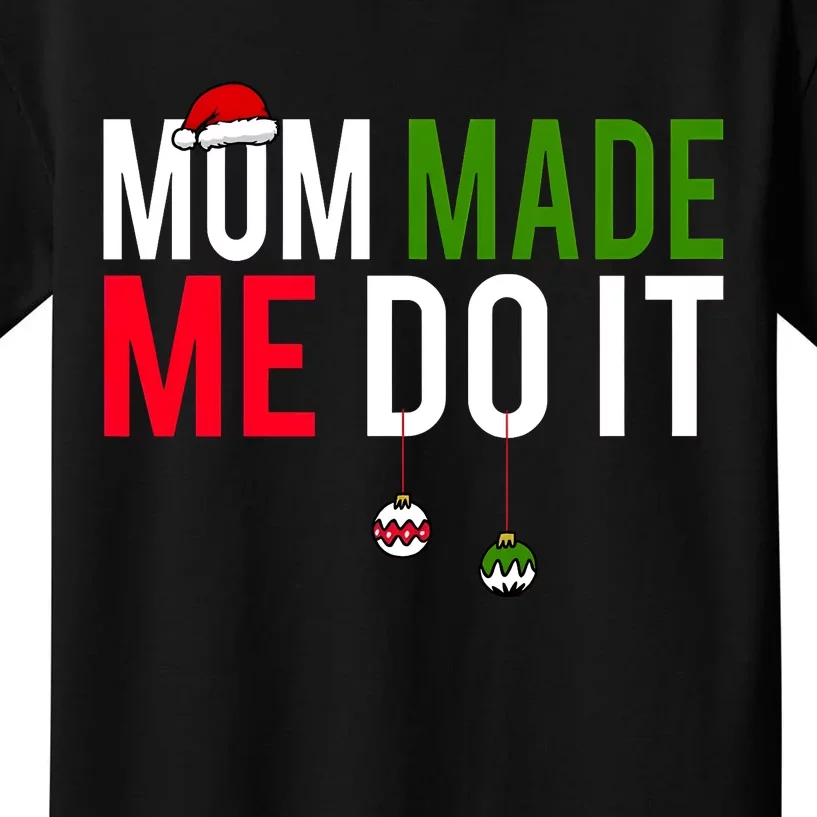 I DonT Do Matching Christmas Kids T-Shirt