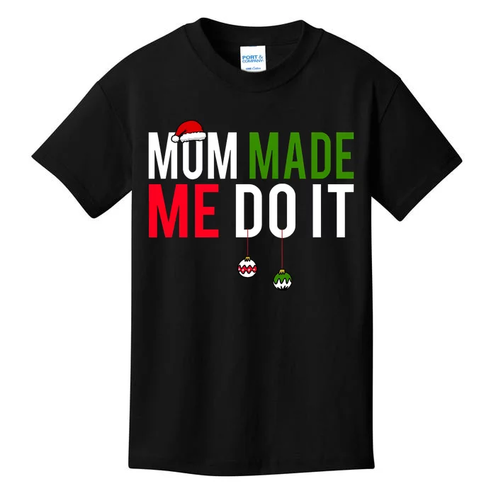 I DonT Do Matching Christmas Kids T-Shirt