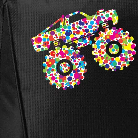 International Dot Day Monster Truck Make Your Mark City Backpack