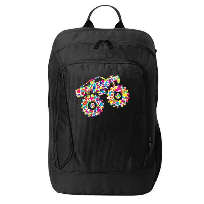 International Dot Day Monster Truck Make Your Mark City Backpack