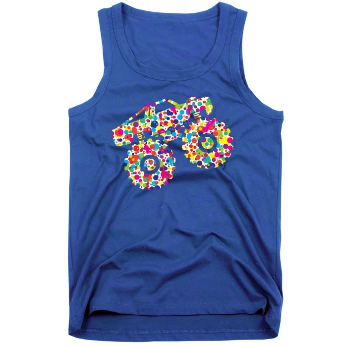 International Dot Day Monster Truck Make Your Mark Tank Top