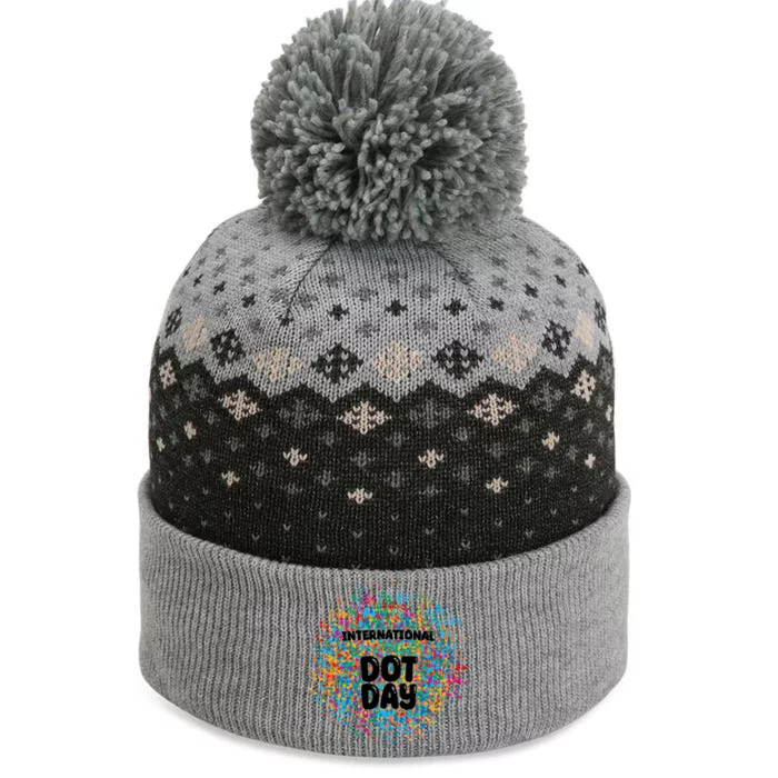 International Dot Day The Baniff Cuffed Pom Beanie