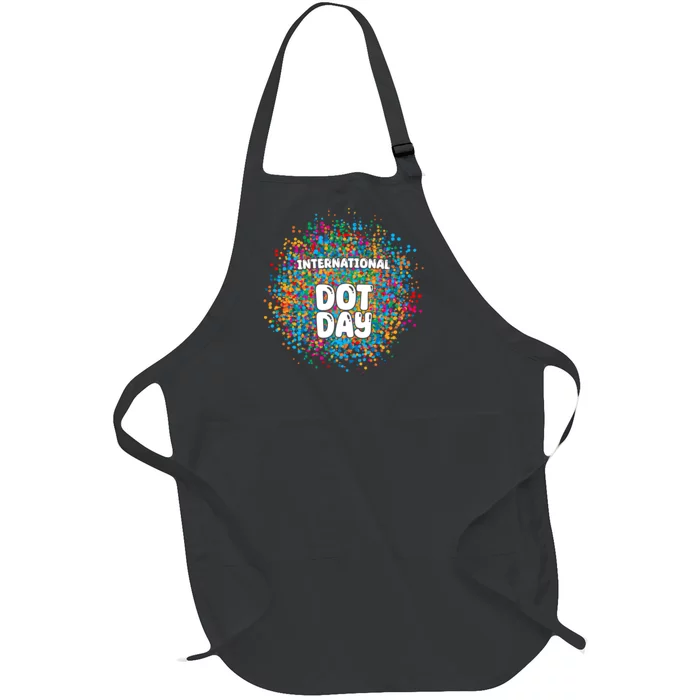 International Dot Day Full-Length Apron With Pocket