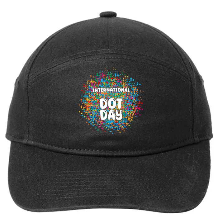 International Dot Day 7-Panel Snapback Hat