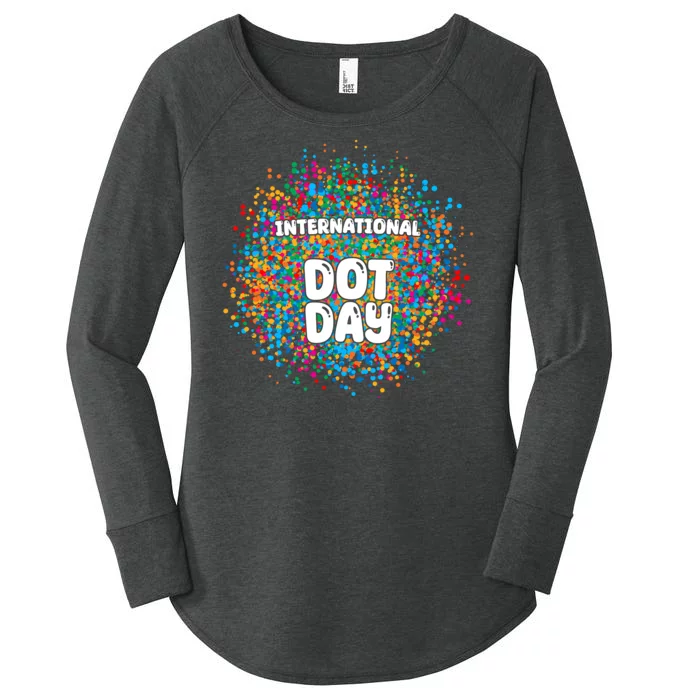 International Dot Day Women's Perfect Tri Tunic Long Sleeve Shirt