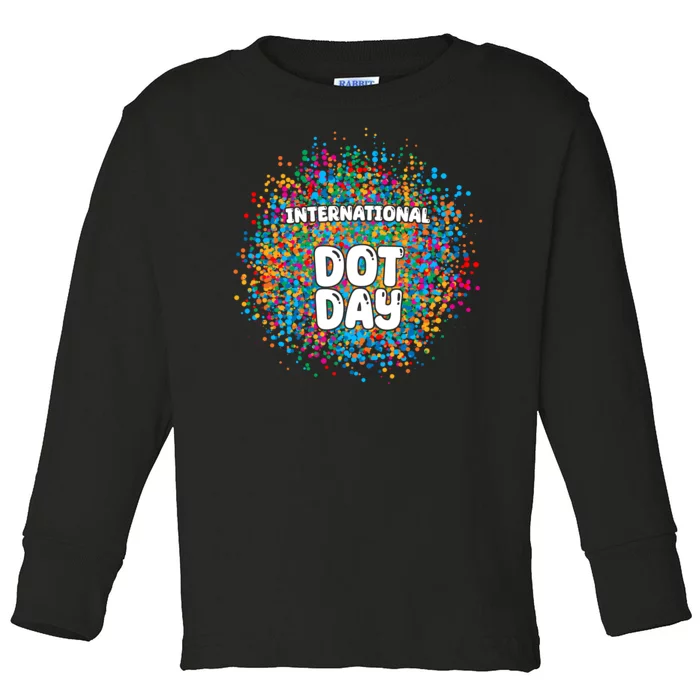 International Dot Day Toddler Long Sleeve Shirt