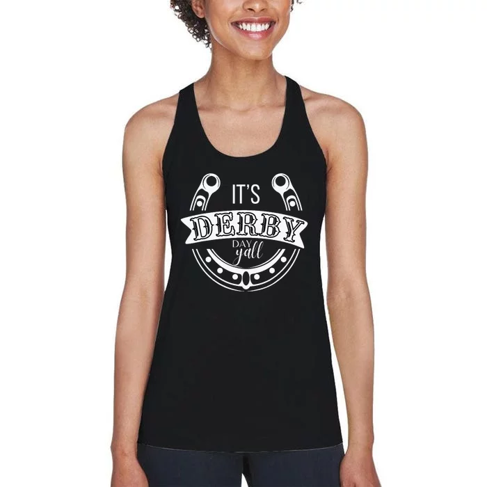 Its Derby Day Yall Ky Derby Horse Race 2024 Women's Racerback Tank